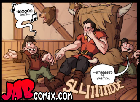 No one's dick leaves us all as impressed as Gaston's - Boobies and the Beast