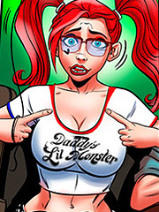 Chewing gum helps alleviate my sex addiction a little - Nymphomaniac Nerd, The clowns Boner and Dick by welcomix (tufos)