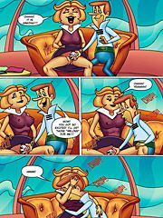 The Jetsons - George, Jane, Judy, Elroy, Roise, Mr.Spacely by Cartoonza