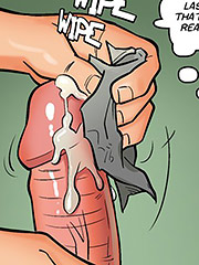 She really sucked me off - Watching my step 4 by jab comix
