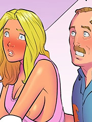 I'd never seen a dick that big before - Bubble Butt Princess 5 by jab comix