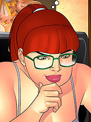 Despite having sex a few hours ago and with two different guys - Aunt, Cousins and co., Private English lesson by welcomix (tufos)