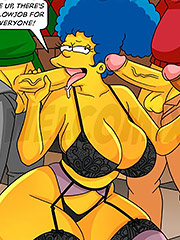 Come all of you and fuck me together - The Simptoons, The cuckold is the last to know by welcomix (tufos)