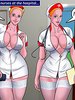 Blonde and hot, they leave the old man tempted to take the magic pill again - Old Geezers of the Park - Nurse twins by welcomix (tufos)