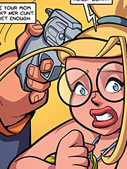 Her cunt certainly looks wet enough - Spy games 3 by jab comix