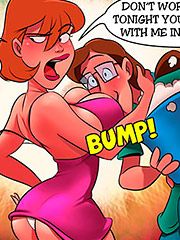 I'm going to put you to bed - The naughty home: Watching a horror movie part 01 by welcomix (tufos)