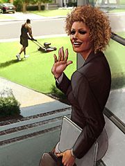 Lessons from the neighbor - That penis, it's huge by Jaguar