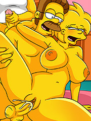 He finds an erotic doll on the bed - The Simptoons, Erotic doll of the future by welcomix (tufos)