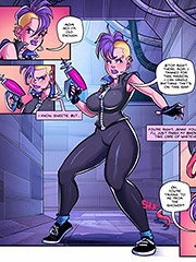 You sound a little weird - Jenny Jupiter by jab comix