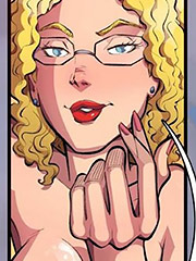 You could taste his cum on my tongue, I know - Artificial probing issue 3 by jab comix